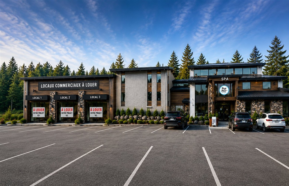 Location d'espace commercial / Bureau - 250 Rue Séraphin, Sainte-Adèle