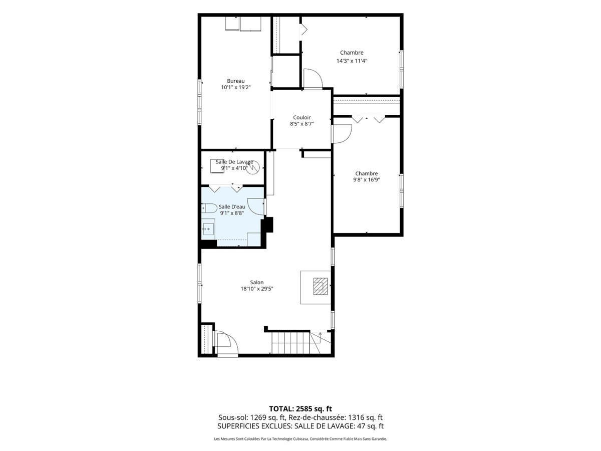 Vue 45 de la propriété réf. 24376487 – 151 Place Cadieux J5K 1B6